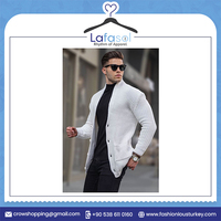 Nouveau design Cardigans pour hommes couleur souillée et à la mode du fabricant turc