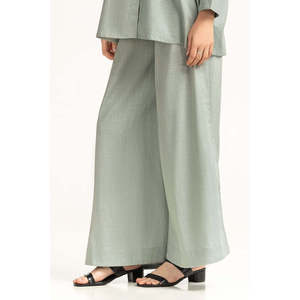 Pantalones de Moda para Mujer WM-COD-WS24-220B, Cintura Alta/Baja, de Algodón, Pierna Ancha, Transpirables, en Varios Colores, Tallas XS-3XL, para Primavera - Product Image 2