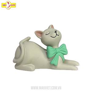 Petite Statue de Chat Sphynx Rose Sculpture Animale en Polyrésine Personnalisée pour la Décoration de la Maison en Résine Durable - Product Image 5