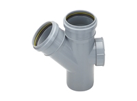 Raccord coudé en HDPE PVC de haute qualité, 45 degrés, haute résistance pour drainage et alimentation en eau, idéal pour les systèmes d'irrigation