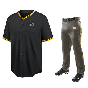 Stylish Color New Fashion Breathable Anti-Bacterial Customizable Professional <b>Baseball</b> Uniforms - Product Image 1