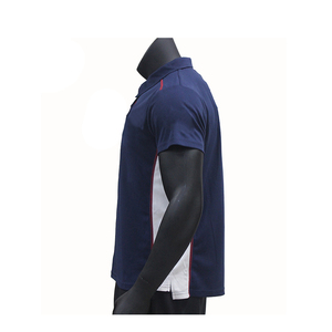 T-shirt de golf en polyester par sublimation T-shirt respirant T-shirt polo avec logo personnalisé T-shirt polo imprimé pour hommes et femmes - Product Image 3