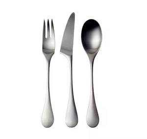 Ensemble de couverts de luxe en acier inoxydable pour mariage, cuillère, couteau ou fourchette, plaqué argent - Product Image 3