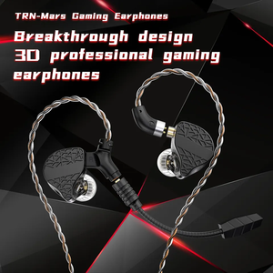 <span class=keywords><strong>TRN</strong></span> Mars Auriculares intrauditivos Hifi Triple Hybrid 1DD + 1BA + 1 Controlador de vibración Monitores de DJ con cable Auriculares de juego - Product Image 4