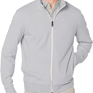 Sweats à capuche zippés en coton bio pour homme - Product Image 1