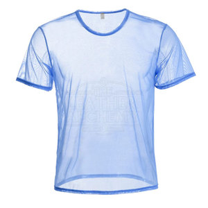 Camiseta Ligera de Malla para Hombre que Ofrece Comodidad de Flujo de Aire y Movimiento Fácil para Entrenamiento Físico, Actividades al Aire Libre y Uso Casual - Product Image 1