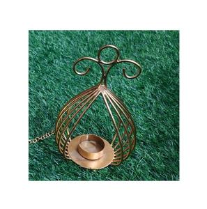 Bougeoir en laiton au design vintage unique pour les mariages et les centres de table romantiques avec un style intemporel - Product Image 1