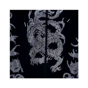 Sweat à capuche bling de haute qualité avec string et strass logo personnalisé sweat à capuche en coton surdimensionné sweat à capuche avec strass personnalisé - Product Image 3