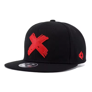 Gorras Snapback lisas negras correa ajustable algodón suave ligero transpirable deportes al aire libre gorras para hombres mujeres gorras Snapback - Product Image 1