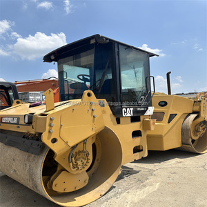 Excavadora de segunda mano, rodillo de carretera Caterpillar CAT, Original, en buen estado, reparación de carreteras, rodillo de rueda de acero fácil de usar - Product Image 3