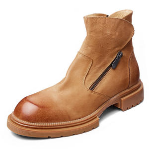 Chaussures décontractées légères avec semelle absorbant la transpiration et structure flexible, chaussures de tous les jours pour hommes, chaussures en cuir - Product Image 1