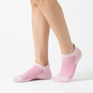 2025 Hot Sale Women's Customized Colorful Knitted <b>Knee</b>-<b>Length</b> Dress <b>Socks</b> Breathable Nylon Bamboo Body Summer Anti-Slip Design - Product Image 5