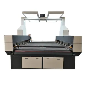 Precise and cost effective laser cutting system cutting clothes fabric laser cutter for flexible material