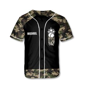 Uniforme de béisbol transpirable hecho con el mejor poliéster, paneles de malla de calidad de impresión duradera y opciones de nombre de equipo personalizadas - Product Image 3