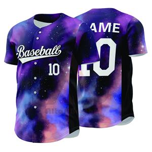 Camiseta de Béisbol Unisex Personalizada de Alta Calidad 2025, Impresión Digital, Transpirable, 100% Poliéster, Tallas Grandes S-5XL - Product Image 2