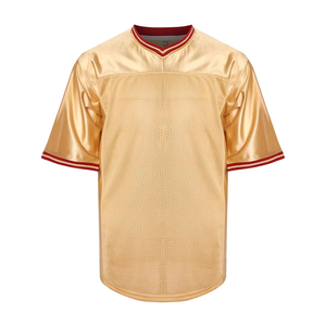 Hip Hop Sports Practice Sports Football T-shirt pour adultes/jeunes Maillot de football vierge Mesh Plain Maillots de football américain - Product Image 1