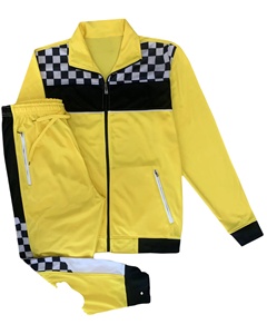 Survêtement de sport personnalisé pour homme, de haute qualité, coupe droite, multi-saisons, idéal pour le jogging et la gym - Product Image 1