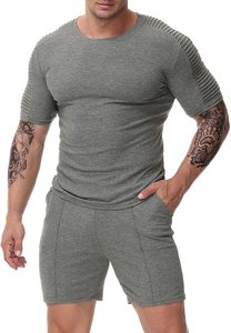 Logo personnalisé Ensemble d'été pour homme de créateur Survêtement de sport d'été pour homme - Product Image 3
