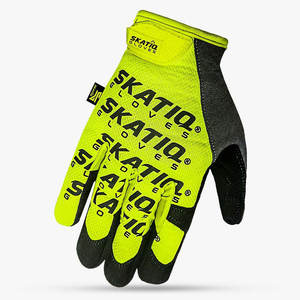 Skatiq SG-2410ถุงมือช่างหนังไนลอนบุนวม, ถุงมือนิรภัยสำหรับกลางแจ้งขนาด XL ตัด A6สูงกันลื่นกันน้ำ - Product Image 2