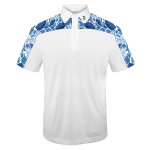 Cao người đàn ông của Golf Polo T-Shirt tùy chỉnh Ngắn Tay Áo dệt kim vải ODM Cung cấp RTS thêu logo Việt Nam may nhà máy XL - Product Image 1