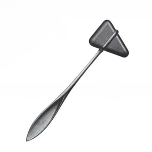 ค้อนเทย์เลอร์สแตนเลส17ซม. สีดำสำหรับใช้ทางการแพทย์และโรงพยาบาล - Product Image 1