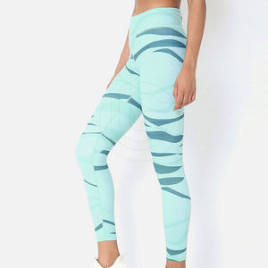 Yoga Gym Wear Mujeres Levantamiento de pesas Leggings Deportes 100% Algodón Compresión Medias sin costuras Mujer mejor venta Mujer - Product Image 2