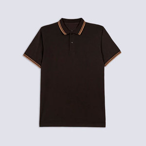 Chemises polo de travail en coton et polyester anti-rides avec logo personnalisé, vente en gros, chemises polo décontractées pour hommes, chemises polo de sport - Product Image 2