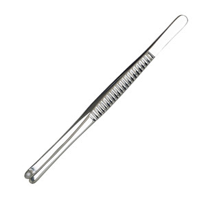 Pinzas rectas de acero inoxidable de 16 cm, instrumento de precisión quirúrgico Manual para disección de tejidos, Material metálico - Product Image 3