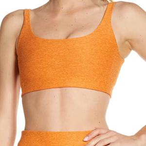 100% coton OEM Logo personnalisé blanc Super extensible femmes Crop Top vêtements pour femmes Fitness vêtements élégant Crop Top ensemble - Product Image 2