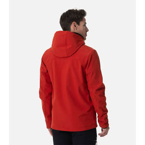 Chaqueta Softshell con forro polar para senderismo con cremallera de invierno al por mayor para hombres ligeros y personalizados para exteriores - Product Image 2