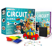 Kit de Ciencia de Circuitos de Arcilla Conductora EPT DIY, Juguete Educativo STEM Montessori para Experimentos de Física para Niños de 8 a 12 Años