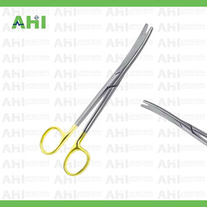 Tijeras Mayo Manuales de Alta Calidad, Curvas, 140 mm, Instrumento Quirúrgico de Acero Inoxidable, Corte de Precisión, Certificación CE, Agarre Ergonómico - Product Image 5