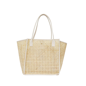 Amazon ร้อนขายวินเทจโบฮีเมียนหวายกระเป๋าสไตล์ฟางกระเป๋าชายหาดสําหรับผู้หญิงที่ทันสมัยสําหรับวันหยุดฤดูร้อน - Product Image 1