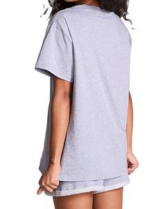 Ensembles d'été pour femmes : Chemises et shorts personnalisables avec logo, 100 % coton et polyester, ensembles de t-shirts pour femmes, ensembles 2 pièces pour femmes 2026 - Product Image 6