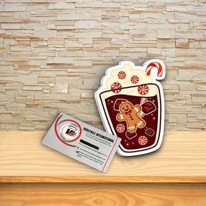 Paleta de Extensión de Pestañas Magnética, Diseño de Mariposa, Diamante, Cuadrada, Linda, Navideña, para Café, Multifuncional, Sostenible, Personalizable - Product Image 4