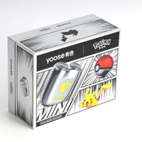 Vente en gros carton gris de qualité supérieure pour hommes couvercle de boîte-cadeau et emballage de base avec impression UV pour paquet de rasoir