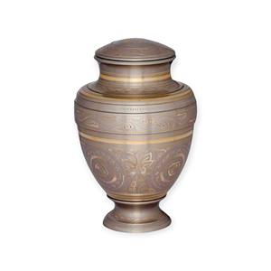 Urne commémorative artistique sur le thème de l'océan bleu, urne décorative pour cendres - Product Image 3