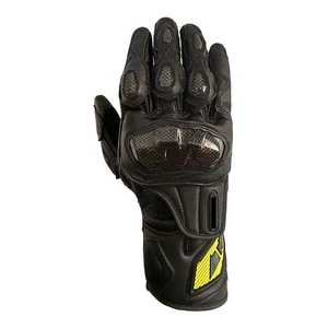 Guantes de Motociclismo de Cuero para Carreras, Guantes Deportivos para Ciclismo al Aire Libre con Función de Pantalla Táctil Impermeable, Protección Invernal - Product Image 3