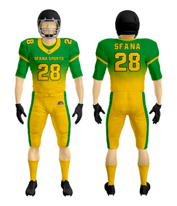 New Arrival American <b>Football</b> Uniform Sets Plus <b>Size</b> Factory Direct High Performance Custom Fit Eco-Friendly Breathable Printed - Product Image 3