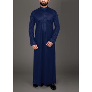เสื้อผ้ามุสลิมแบบดั้งเดิมของผู้ชายเสื้อแจ็กเกตลายพื้นพื้นสูงต่ำสำหรับผู้ใหญ่ผ้าระบายอากาศได้ดีได้รับการรับรองจากผู้ส่งออก - Product Image 1