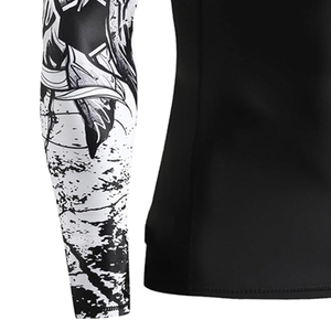 Ropa de gimnasio transpirable Rash Guard Fight Training Gear Rash Guard Alta calidad Nuevo estilo Hombres Rash Guard - Product Image 4