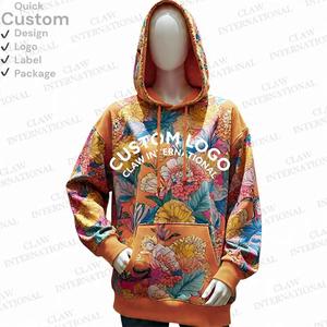 Sudaderas con Capucha Sublimadas Personalizadas de Alta Calidad para Mujer, Ropa Casual Transpirable, Colección de Otoño, Venta al por Mayor - Product Image 3