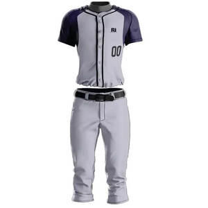 Uniforme de béisbol de calidad superior más vendido Material duradero con característica transpirable Hecho en venta Conjunto de deportes al aire libre - Product Image 1