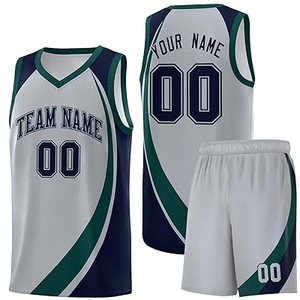 Uniforme de basket-ball de sublimation sportive de qualité supérieure, design OEM, à bas prix, nouveau style et design, ensemble d'uniformes de basket-ball pour hommes - Product Image 1