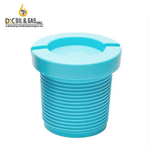Protecteur de filetage de tuyau de forage API 4-1/2'' neuf, OEM, en plastique forgé, à bas prix, protecteurs de filetage, outil de forage, protection de tuyau de coulée - Product Image 4