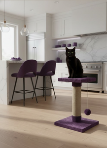 Amistar ที่มีคุณภาพสูงสีม่วงฝันแมว scratcher สำหรับแมวทุกสายพันธุ์และขนาด - Product Image 3