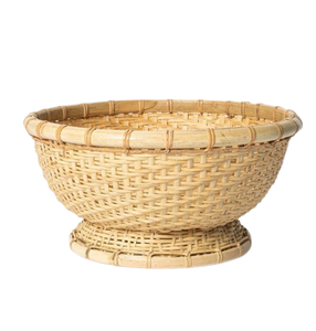 Customized Vintage Design Rattan Fruit Bowl Home Party Gifting Kitchenware <b>Tabletop</b> Wholesaler Sustainable Food Serving <b>Storage</b> - Product Image 6