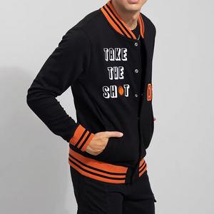 แจ็คเก็ตวาร์ซิตี้ผ้าขนสัตว์สไตล์วินเทจเท่ๆ ลายธงชาติอิตาลี  คอลเลคชั่นใหม่ปี 2026 สำหรับผู้ชาย  แบบลำลอง  คอตั้ง  มีโลโก้ด้านหน้า - Product Image 3