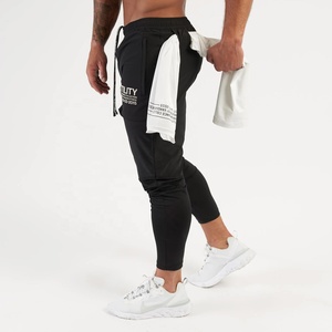 Pantalones deportivos informales de invierno para hombre, pantalones de chándal para entrenamiento, pantalones de lana, Paneles sólidos, ligeros, cálidos, para correr, bordados - Product Image 2