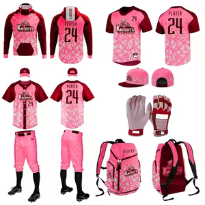 Maqueta Gratuita Personalizada, Impresión de Camisetas de Fútbol, Camisetas de Béisbol, Uniformes de Béisbol, Logotipo Personalizado, Servicio OEM de Uniformes - Product Image 2